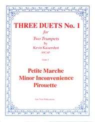 Three Duets #1 Trumpet cover Thumbnail